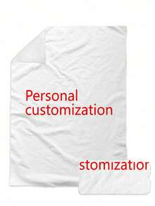 1pc Flannel Blanket, Super Thick & Soft Lightweight Polyester Fiber, Suitable For All Seasons, Customizable Blanket, Background, Wedding Blanket, Personalized Image, Family & Friends Image, Gift For Loved Ones. Applicable For Living Room, Sofa, Bedroom, Car Interior Etc. (All Season) (Please Upload A Clear Image), The Image Is For Display Purposes Only, The Actual Size Is Based On The Selected Specification. - Multicolor - View 14