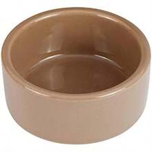 Kaytee Stoneware Ceramic Pet Hamster Bowl, Brown, 3-Inch - 3 In - View 1
