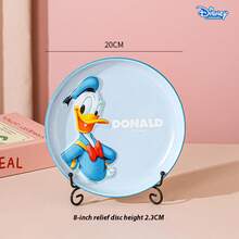 Platos redondos multicolores únicos de Disney (8 pulgadas) - Diseño brillante y divertido, perfecto para cumpleaños, eventos temáticos de fiestas, accesorio esencial para la cocina del hogar - Multicolor - Ver 16