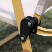 Foldable Camping Chair, Portable Ultralight Chair For Picnic, Fishing, Outdoor Activities - Khaki - View 7