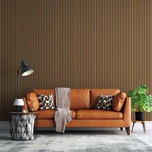 Paper and Wall Self-Adhesive Vinyl Striped Wallpaper With Floral Slatted Panel, Modern Decoration For Bedroom And Living Room - Best Sellers - Freijó 木條 - 查看 4