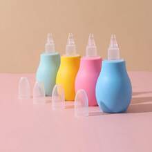 Manual Mucus Suction Device, Congestion Wash Cleaning Tool, Silicone Pump Aspirator - Multicolor - View 9