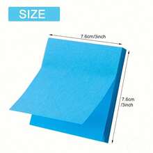 12 Packs (Total 3600 Sheets) Fluorescent Sticky Notes - Vibrant Colors, Suitable For Students And Office | Cute Notebooks And Adorable Memo Pads - one-size - View 4