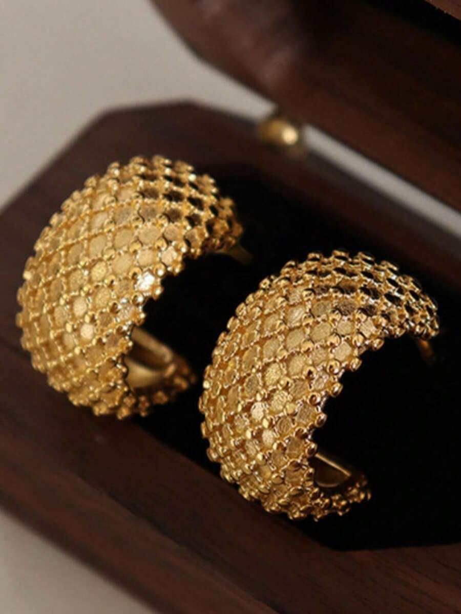 1对精美耳环，专为女性设计，适合婚礼、订婚、周年纪念派对、情人节礼物 - 1# - 查看 1