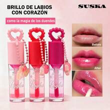 Brillo de Labios con Corazón - Rojo - Ver 6