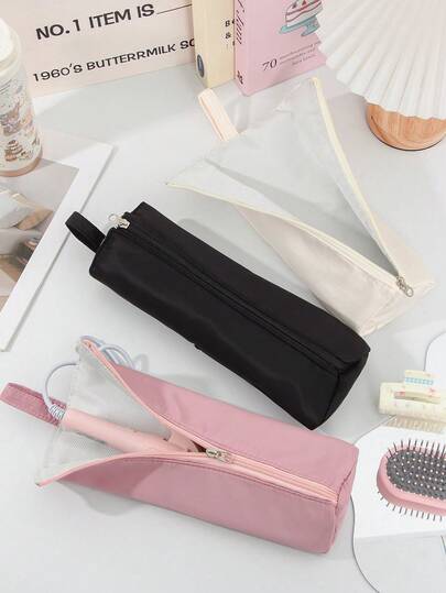 1Piece Portable Hair Accessory Storage Bag Travel Portable Storage Bag Curling Iron Storage Bag Curling Iron Storage Box Curling Iron Heat-Resistant Travel Bag Ordinary Curling Iron Box Straightening Iron Storage Bag Multifunctional Cosmetics Bag Cosmetics Storage Travel Toiletries Bag Dust-Proof Large Capacity Electric Curling Iron Straight Clip Protective Cover Hair Dryer Storage Bag Travel Essentials Travel Accessories Essential Back To School Supplies