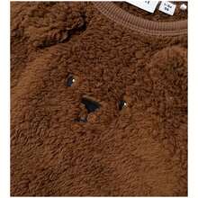 Name It Sweatshirt 13223299-Mustang For Unisex Children In Color Brown - Brown - View 2