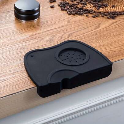 1 st halkfri matta för italienskt espressokaffepulver - silikonmaterial, lämplig för hemmakök, restaurang och baristaverktyg