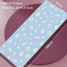 1pc Water Ripple Floral Pattern Non-Slip Yoga Mat - Suitable For Home Workout, Dancing And Skipping Rope - Suitable For Men And Women, Yoga Accessory, Fitness Mat, Multiple Styles Available - Multicolor - View 12