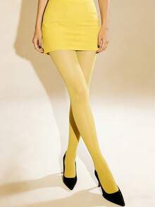 1 đôi quần tất nữ thời trang cổ điển, phiên bản màu hiếm, giúp thon gọn, thoải mái và thời trang, gợi cảm và độc đáo, phù hợp cho mặc hàng ngày, đi làm và đi chơi. - Nhiều màu - Xem 12