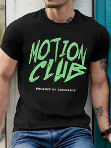 Koszulki męskie w dużych rozmiarach - Czarne - Zobacz 1