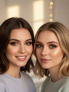 7对3D透明假睫毛，仿貂毛 - 黑色 - 查看 8