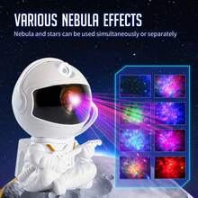 1pc Astronaut Galaxy Projector Night Light, 360° Full Sky Projection (With Dedicated Remote, 8 Lighting Effects), Bedroom Ambience + Decor 2-In-1 - Guitar - View 10