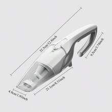 Portable Wireless Car Vacuum Cleaner, 60W HEPA Filter Handheld Vacuum Cleaner, Rechargeable Dual-Use Car & Home Vacuum Cleaner - A - View 2