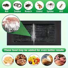 4Pcs Large Super Strong Adhesive Mouse Glue Board, Suitable For Garages, Gardens, Basements, Kitchens, Homes, Indoor And Outdoor, Dining Rooms And Offices (47 Inches). - Màu đen - 47,2 inch - Bộ 4 món - Xem 7