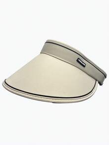 Sombrero de ala ancha plegable, corona de malla transpirable, protección UV, versátil para ciclismo, verano - Multicolor - Ver 9