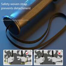 1件装功能性手臂力量训练器，家用健身胸肌扩张器，男女通用手臂和腹部肌肉训练器材 - 彩色 - 查看 3