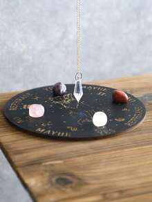 1 Stück Schwarze Katze Holz Divinations-Brett, mit Ja/Nein/Vielleicht Aussagen und 12 Sternzeichen Symbolen, mystisch-spirituelles Brett, geeignet für Chakra-Heilung, Reiki, Tarot-Lesen, Gothic Hexen Heim-Dekoration, metaphysisches Divinations-Werkzeug, einzigartiges Geschenk für Katzenliebhaber und Hexen - mehrfarbig - Übersicht 9