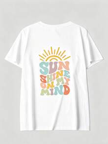 Women T-Shirts - White-1 - View 5