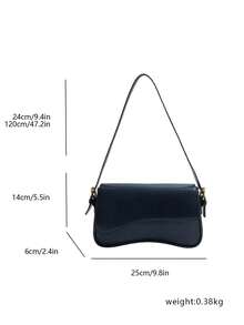 New Versatile Shoulder Bag - Royal Blue - View 6