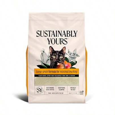 Arena Natural para Gatos Granos Grandes 10 Libras