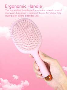 1 chiếc lược massage da đầu chống tĩnh điện có đệm khí, thích hợp sử dụng tại nhà, nhỏ gọn, lược chải tóc mượt mà, dụng cụ tạo kiểu tóc, phụ kiện tóc, bộ dụng cụ tạo kiểu tóc. - Nhiều màu - Xem 5