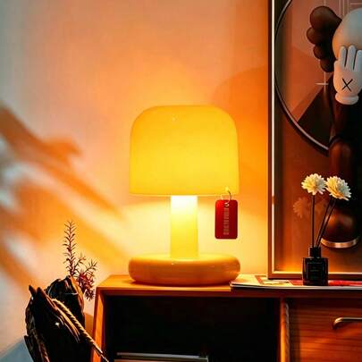 1 Đèn ngủ mini hiện đại, đèn ngủ để bàn có thể điều chỉnh độ sáng với công tắc, đèn bàn sạc USB, bề mặt nhựa bóng, trang trí phòng ngủ - Bao gồm cáp USB, đèn ngủ để bàn, đèn bàn | Bề mặt nhẵn, đèn ngủ nhỏ hình hoàng hôn sáng tạo, đèn trang trí bàn làm việc, quà tặng ngày lễ, quà sinh nhật, đèn cảm biến cho bạn gái/cặp đôi, đèn tạo không khí trong nhà