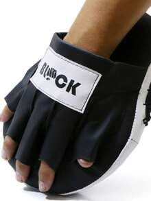 Manopla Muay Thai Manopla Para Treino de Boxe Block Aparador De Soco Muay-Thai (par) - Branco - Visão 2