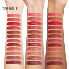 TIMEPHORIA ORBITA LIP AND CHEEK BLURRING POT | Lip & Cheek Tint With Soft Velvety Mud Texture, Blur Matte Finish Lipstick, Featherlight, Multi-Use Makeup, Buildable Color, Long-Wearing,012 Mars - 012 Mars - View 11