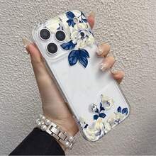 1 chiếc ốp lưng điện thoại họa tiết hoa tối giản sáng tạo, tương thích với iPhone 7/8/7PLUS/8PLUS/X/XS/XR/XSMAX/11/11PRO/11PROMAX/12/12PRO/12PROMAX/12MINI/13/13PRO/13PROMAX/13MINI/14/14PRO/14PROMAX/14PLUS/15/15PRO/15PROMAX/15PLUS/16/16pro/16promax/16PLUS/17/17pro/17promax/AIR - Trong sáng - Xem 5