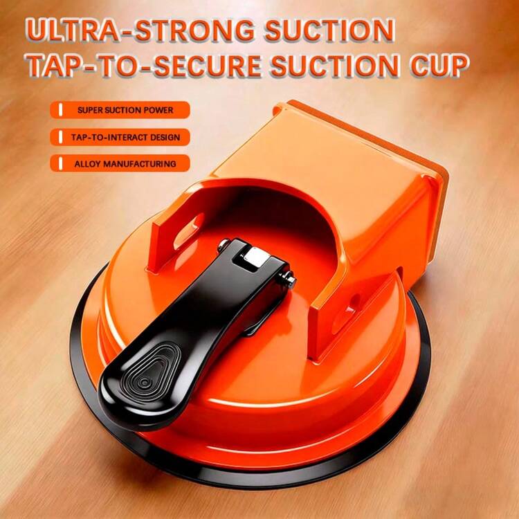 Bộ 2 miếng trám khe hở sàn gỗ, cốc hút chân không lắp đặt sàn gỗ, cốc hút một mặt, cốc hút hai mặt, hai kiểu dáng, phù hợp với sàn gỗ rộng từ 13cm/5.12in trở lên, lực hút mạnh, khó rơi, dụng cụ sửa chữa lắp đặt thiết yếu cho thợ lắp đặt sàn gỗ. - Bộ 2 chai dung dịch sửa chữa vết nứt sàn gỗ - Màu cam - Xem 5