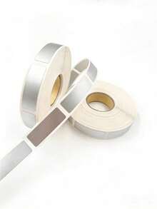 1000张/卷，1 x 3厘米方形银色刮刮贴纸，适用于性别揭晓DIY奖励计划、刮刮卡促销、抽奖活动、安全码 - 1件-隨機 - 查看 3