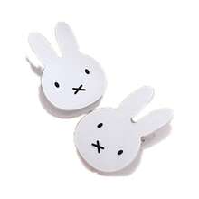 4pcs Cute Rabbit Shaped Acrylic Binder Clips, Practical File Organizer Suitable For Exam Papers, Notes, Diaries And Documents, Random Styles, Perfect For Easter And Spring Festival Gifts, Great For Classroom Parties - Multicolor - View 5