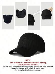 White 1pc Unisex Von-Dutchs Print Baseball Cap, Sun Hat, Curved Brim, Dad Cap. Suitable For Daily Use And Outdoor Activities. Outdoor Adjustable Sun Cap. Spring-Summer Travel, Tourism, Beach Vacation Hat. - trắng - Xem 5
