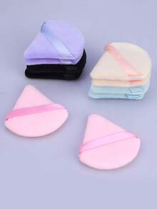 6个装化妆海绵蛋美妆蛋柔软化妆粉扑粉底海绵粉扑女士化妆配件美容工具 - 彩色 - 查看 6