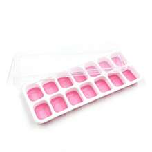 1/4 Silicone Ice Cube Tray, Multicolor Transparent 14/24 Grids Ice Cube Mold, Suitable For Refrigerator - Multicolor - View 15