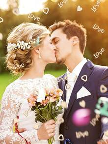 472件/236件心形木製碎紙花，印有「Love」字樣與各種尺寸的心形圖案。這些可愛的小裝飾不僅是背景裝飾的完美點綴，也是極佳的攝影道具。無論是母親節、婚禮、生日派對、主題活動或週年紀念，都是理想的裝飾選擇。 - 均碼 - 查看 4