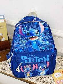 Stitch Unicorn Rainbow Backpack - Cute Pink & Purple Everyday Backpack, Suitable For School And Travel - Adorable Lilo & Stitch Character Backpack, Large Capacity With Side Pockets - Unique Gift For Fans And Students - Multicolor - View 12