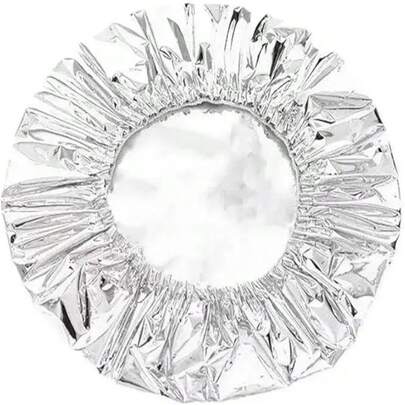 Conjunto de 30/50 unidades de tampas de alumínio para alimentos. Feitas de alumínio, inodoras e espessas para reutilização, com borda autoelástica que se adapta à maioria das tigelas. Isolamento térmico eficiente, resistentes a óleo, água e poeira. Ideais para piqueniques, acampamentos, armazenamento na cozinha e organização da geladeira. Acessórios práticos e convenientes para manter os alimentos aquecidos e as sobras frescas.