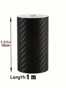 1 Cuộn băng keo sợi nano carbon 3D, miếng dán sợi nano carbon, thích hợp cho mép cửa xe, nắp cốp, cản sau và gương chiếu hậu hai bên. Chống thấm nước và chống trầy xước, có thể dùng như một lớp màng bảo vệ đa năng. Màu đen, kết hợp tính thẩm mỹ và chức năng. - Nhiều màu - Xem 10