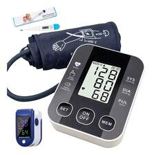 Blood Pressure Measuring Device, Sphygmomanometer, Oximeter And Thermometer - ALPS-GRAY - View 1