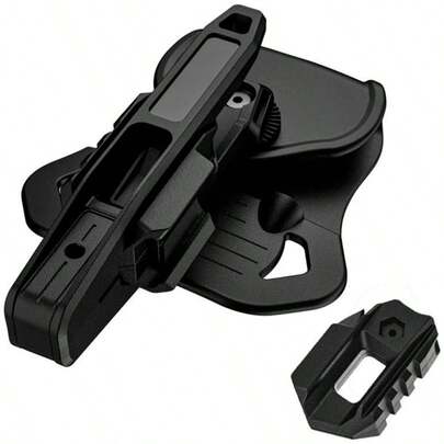 Polymer PA66 Holster Suitable For 9mm/SW40/357 Rail Pistols