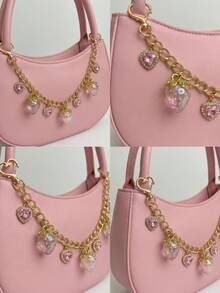 Móc khóa hình quả dâu tây màu hồng tinh tế làm thủ công, phụ kiện trang trí túi xách, quà tặng giáo viên, quà tặng lễ hội, quà tốt nghiệp, quà tri ân giáo viên, quà sinh nhật, quà Ngày của Mẹ, đồ dùng cần thiết cho ngày lễ, quà tốt nghiệp, phụ kiện móc khóa dễ thương. - Hồng - Xem 7