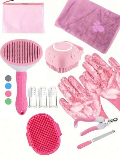 Guantes de baño para mascotas para gatos y perros, guantes de masaje de baño, guantes de cepillado para mascotas, cepillo de masaje de silicona para baño, suministros de baño para perros. Adecuado para el baño y el aseo de mascotas. La espuma delicada de los guantes puede masajear eficazmente a las mascotas, se puede usar mojado o seco. También adecuado para herramientas de lavado y limpieza de cocina/automóvil, guantes de lavaplatos domésticos y limpieza diaria del hogar