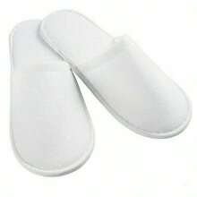20 Pairs Disposable Terry Towelling Slippers For Spa Hotel Guests, Closed Toe Bulk Pack - Suitable for Both Men and Women - View 5