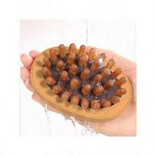 1pcs Wooden Massage Brush/Pad-Style Brush, Tool For Body Massage And Therapy, Relieves Fatigue, Soreness, Skin Laxity, Reduces Fat Accumulation, Promotes Lymph And Blood Circulation, Eliminates Edema. Can Be Used As A Dry Brush To Remove Dead Skin. Air Cushion Suitable For Essential Oils And Sunbathing Massage. Portable And Easy To Clean, Suitable For Use At Home, Beauty Care, Office, Spa, Skincare, SPA, Bathing. An Ideal Gift For Birthdays, Holidays, Anniversaries For Family And Friends (Facial Care Massage Tool, Beauty Supplies, Body Care Tool) Mother's Day Gift - Nhiều màu - Xem 4