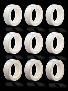 8片装睫毛嫁接胶带，无纺布睫毛嫁接胶带，睫毛嫁接工具，适用于睫毛嫁接，化妆工具 - 白色 - 查看 2