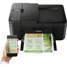 Canon Impresora multifunción inalámbrica PIXMA TR4720 con impresión móvil, copia, fax y escáner - Negro - Ver 6