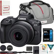Canon EOS R100 Mirrorless Camera + RF-S18-45mm F4.5-6.3 Lens + 64GB Memory Bundle - 查看 4