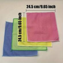5/10/15/20pcs Space Theme Modern Square Kitchen Dishcloths - Reusable, Oil-Free, Fade-Resistant, Machine Washable Multipurpose Cloths For Dish Drying, Countertop - Thickened Version - View 3